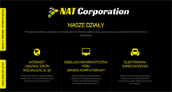 Desktop Screenshot of nat-corporation.com
